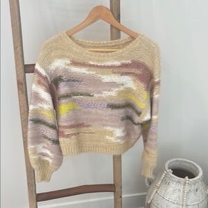 Anthropologie, Pilcro, Multicolor Women's Sweater